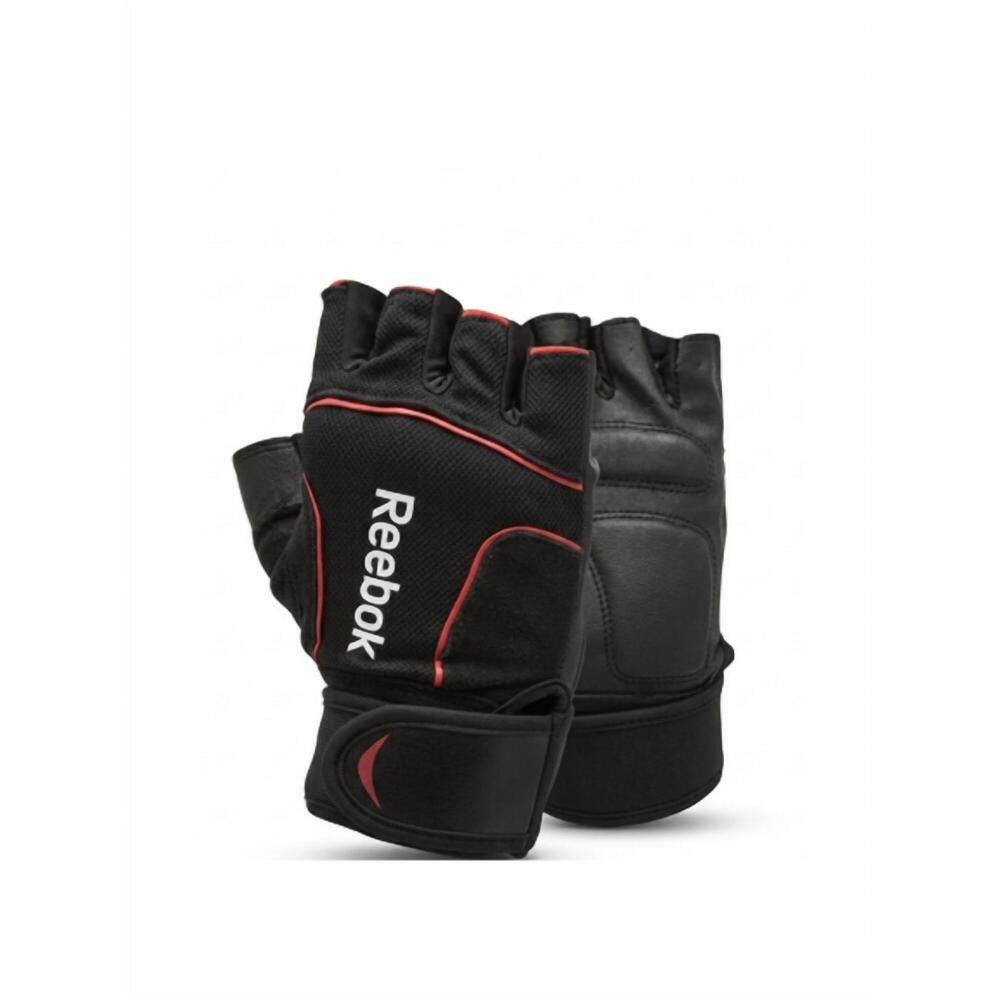 NEW REEBOK men's lifting gloves in black